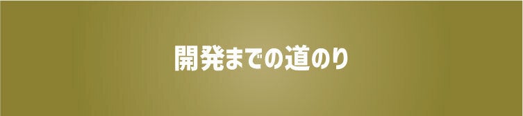 開発までの道のり