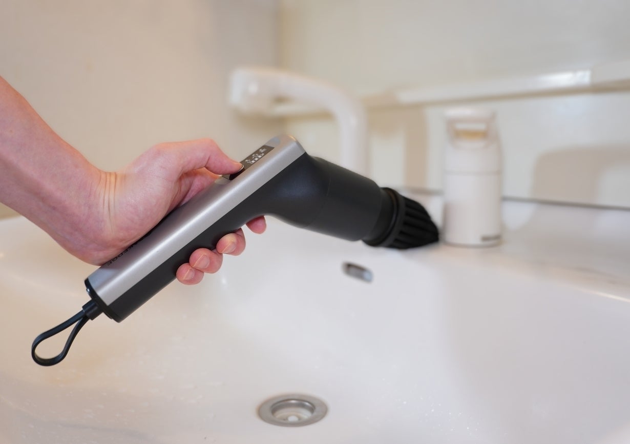 SAKEDGE 電動ブラシ お風呂掃除の『しんどい』を無くす、使いやすさとパワフルさを追求した