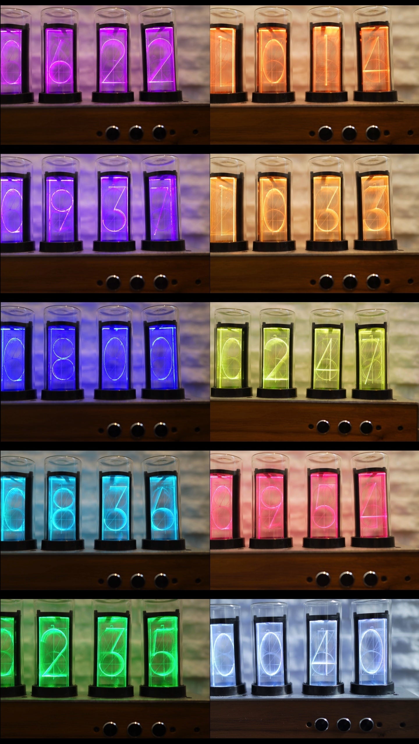 LEDでエコ・安全・長持ち！大人が心を奪われる、1600万色のニキシー