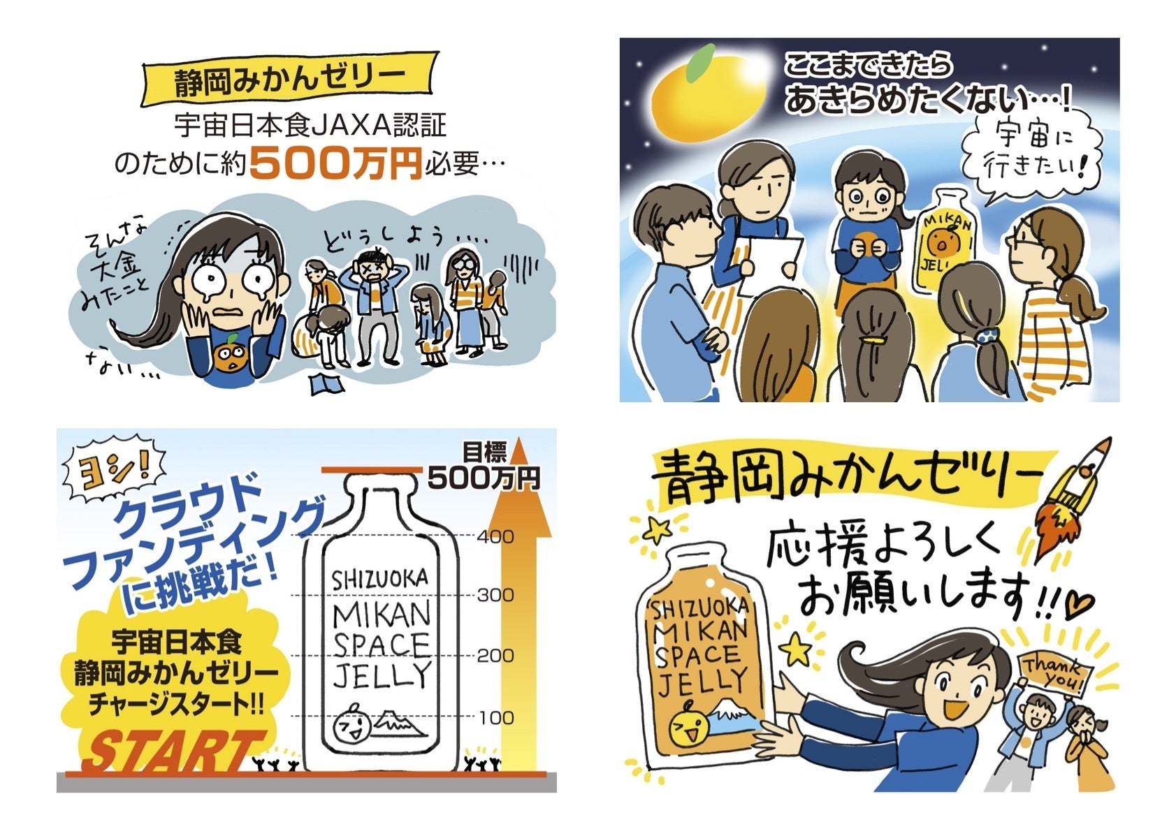 MIRUIプロジェクトVOL.47｜静岡県産みかんゼリーの宇宙日本食認証に