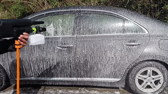 雑誌で紹介された 世界受注500万台突破！水洗車、シャンプー、ブロワー、これ1台で 掃除機・クリーナー