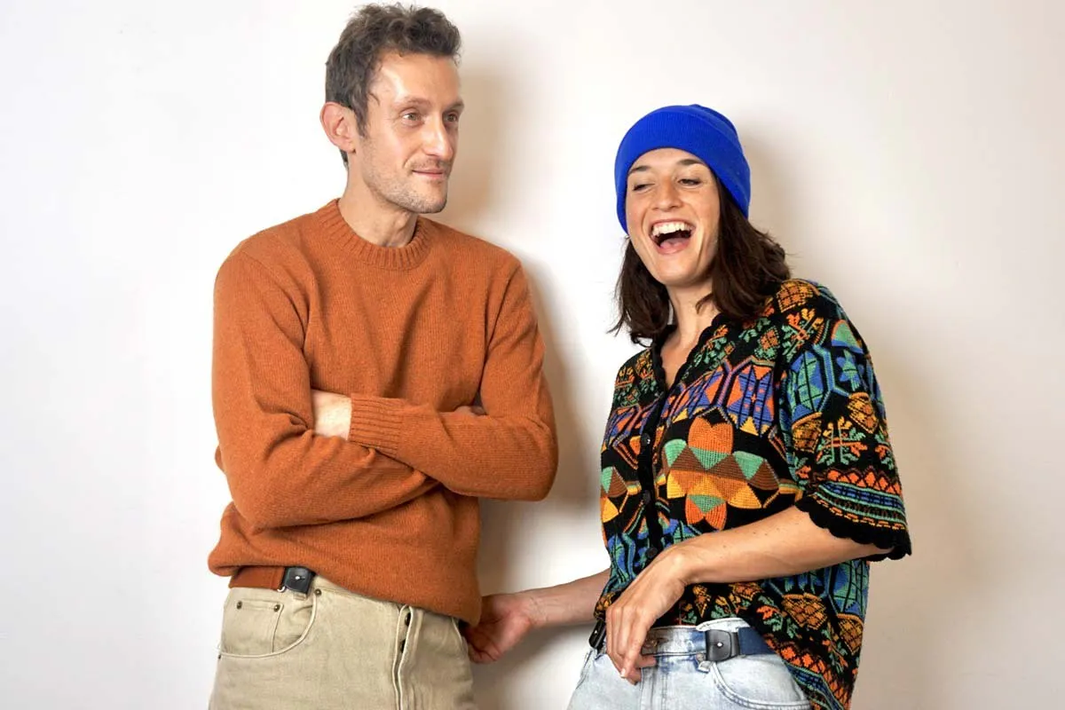 創業者オードリーさんとジェフさんの写真