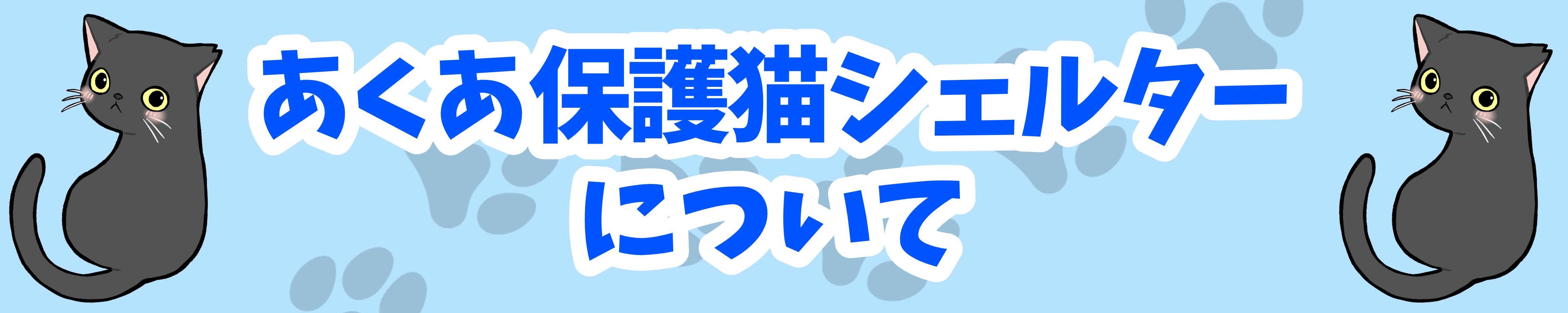 あくあ保護猫シェルターについて