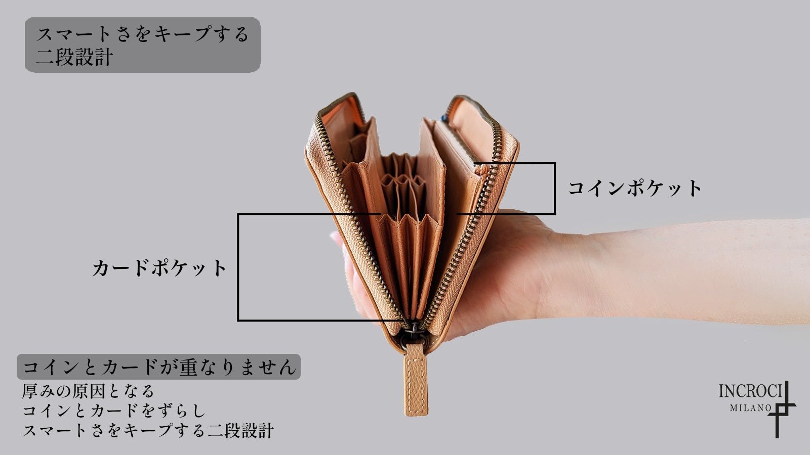整理整頓の救世主】大容量をスマートに持てる多機能長財布 ジェニオ