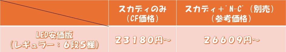 簡易価格表(LED安価版)