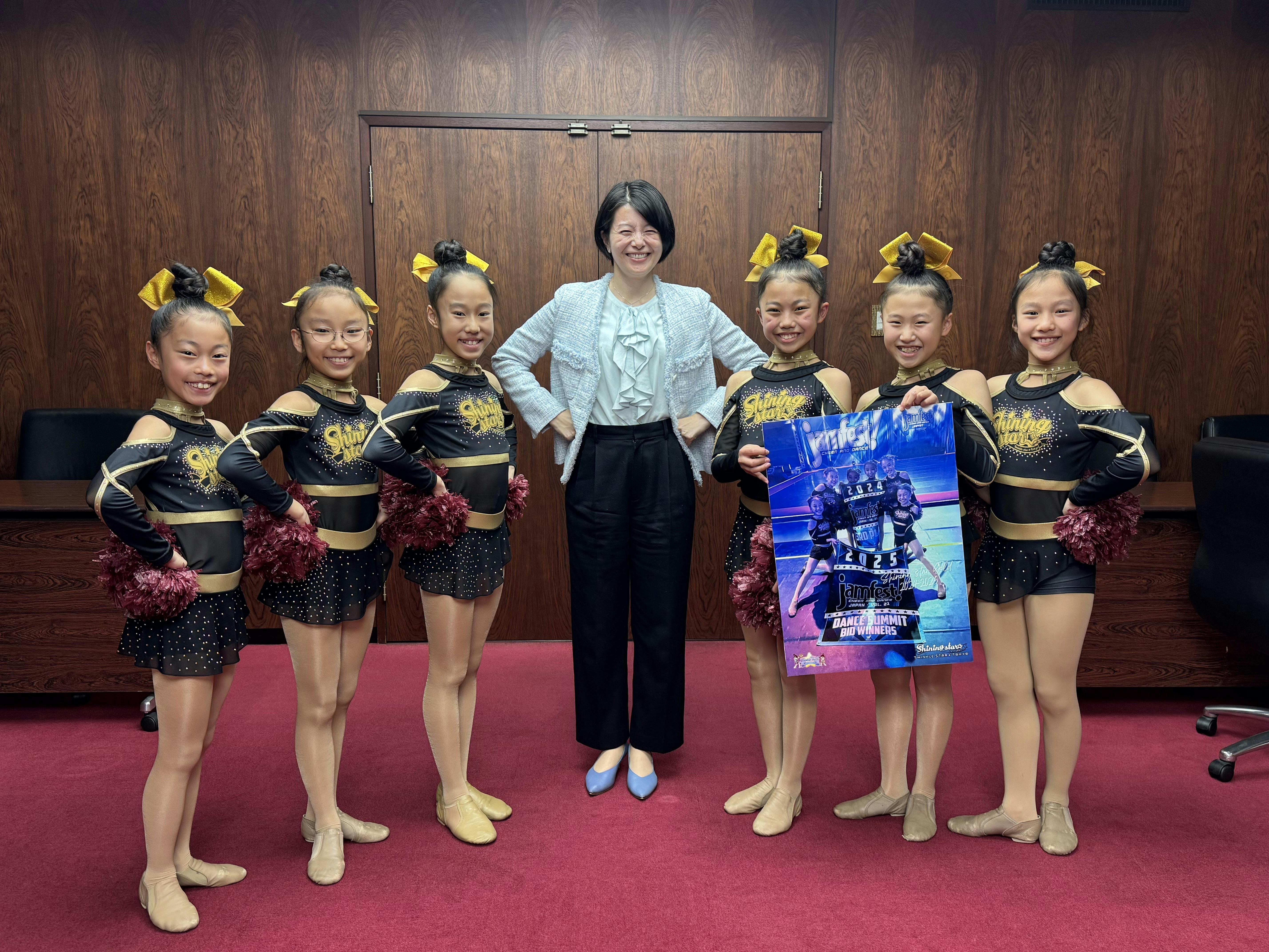 品川区・大崎から世界へ》小学生チアリーダーがチアダンス世界