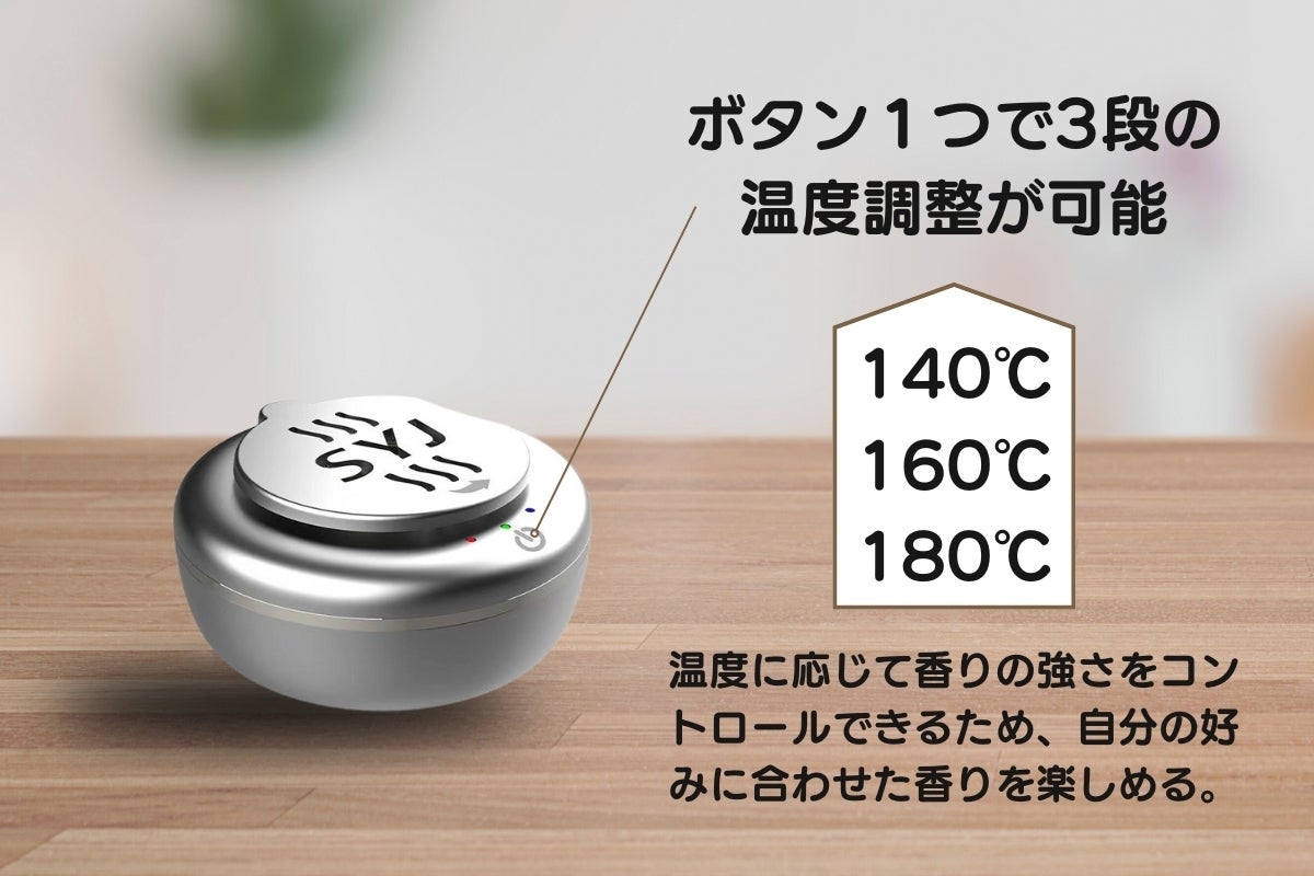 電子香炉で火を使わず、手軽に香りを楽しむ！次世代の癒し体験