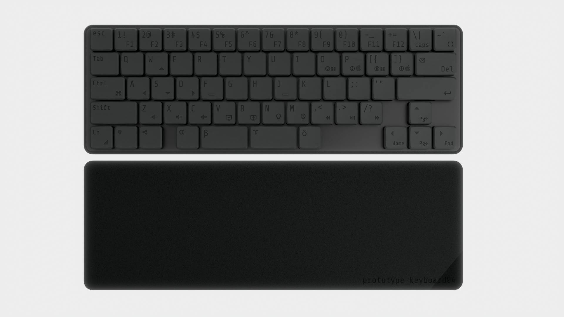 英語配列 + 無変換/変換】16mm 超コンパクト 55%メカニカルキーボード