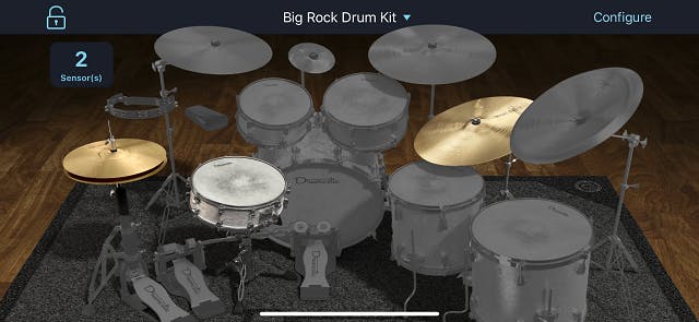 クッションやテーブルがドラムセットに どこでも生音で練習ができるドラムセンサー Campfire キャンプファイヤー