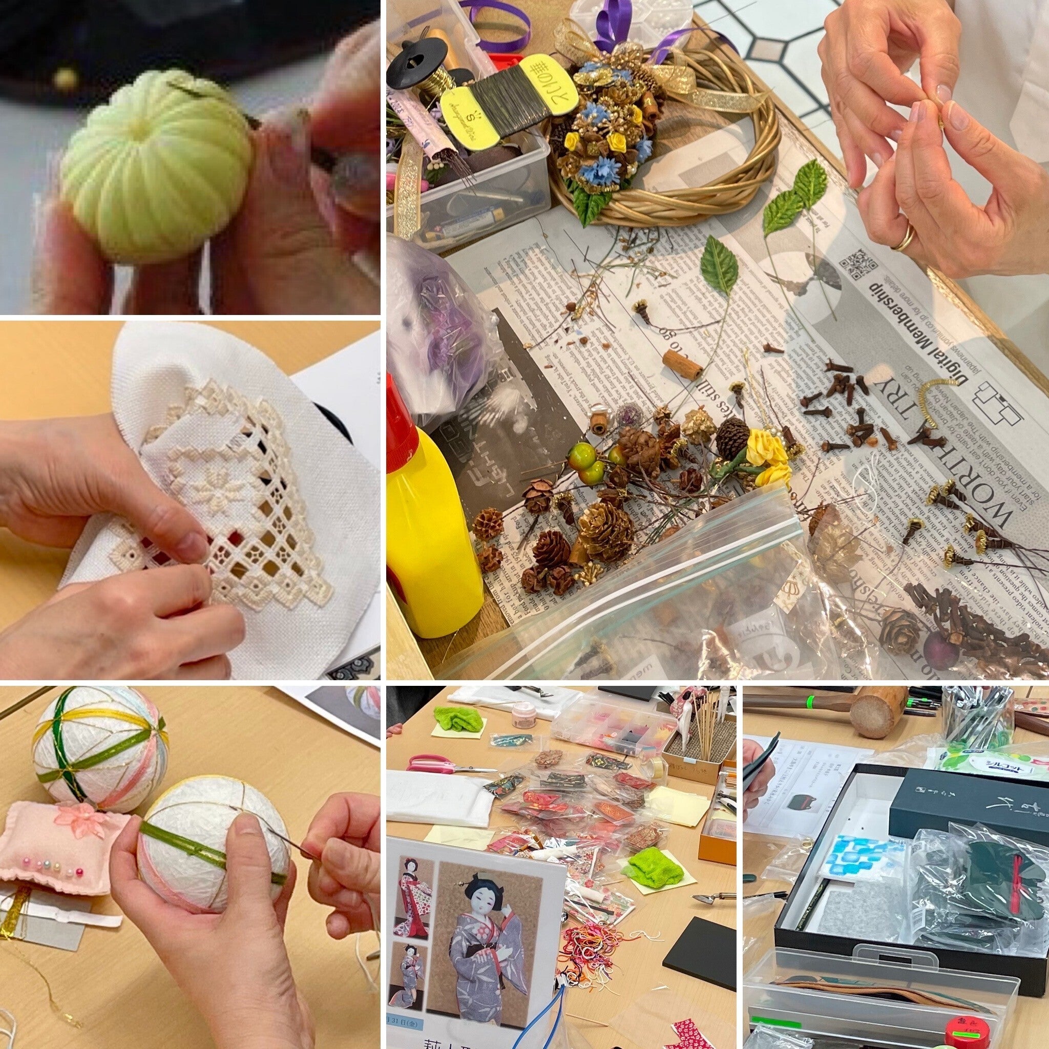 受け継がれる手工芸の技術や、創る喜びがカタチとなった作品展を是非