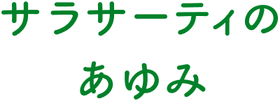 サラサーティのあゆみ
