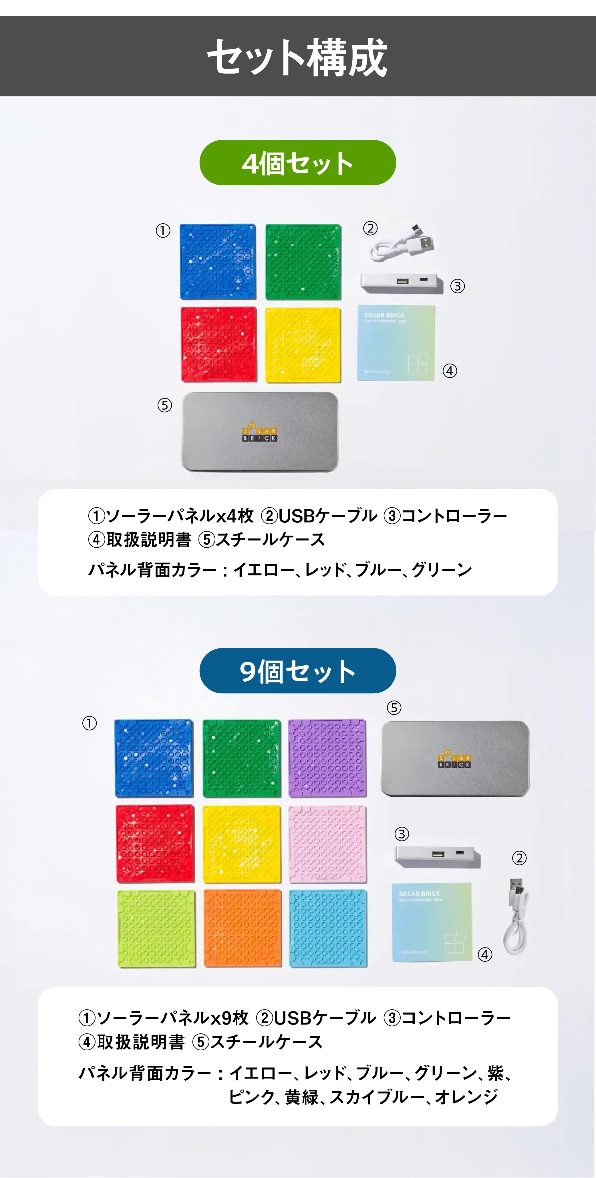 ブロック型で組み立て・分解ができるソーラーパネル「SOLAR