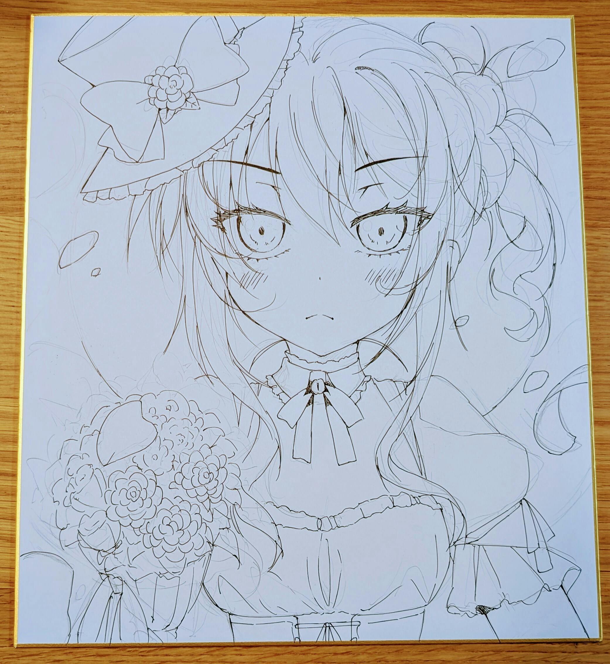 直筆美麗・カラー色紙の展示販売 CAMPFIREコミュニティ