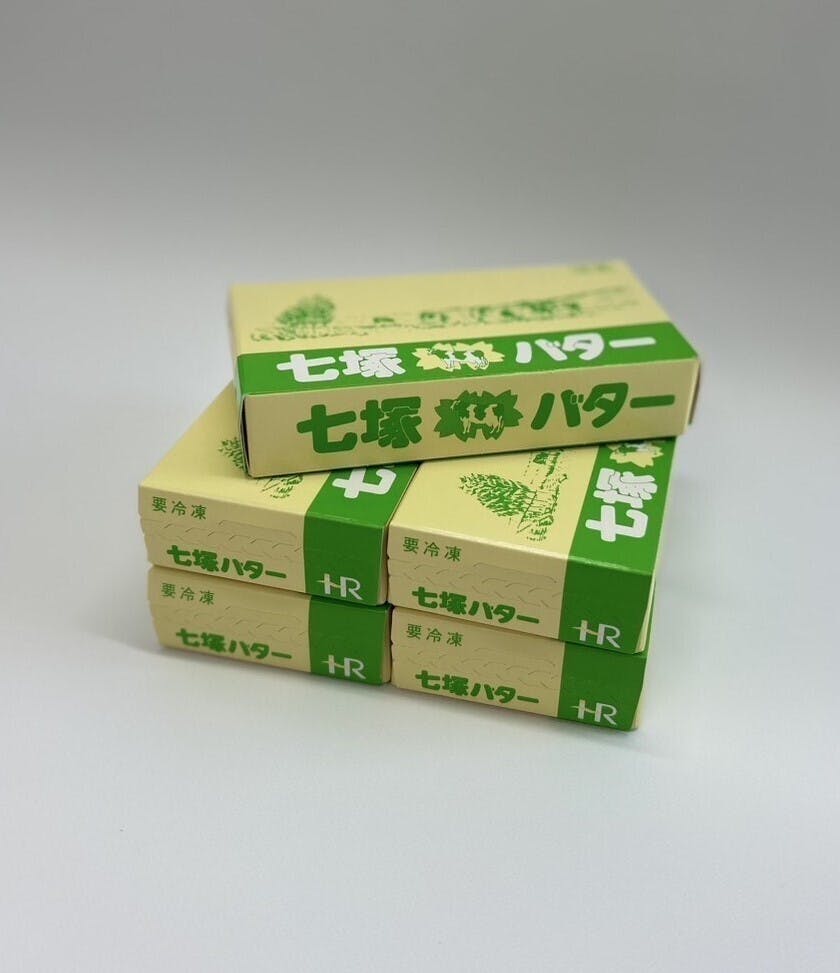 七塚バターの包装箱