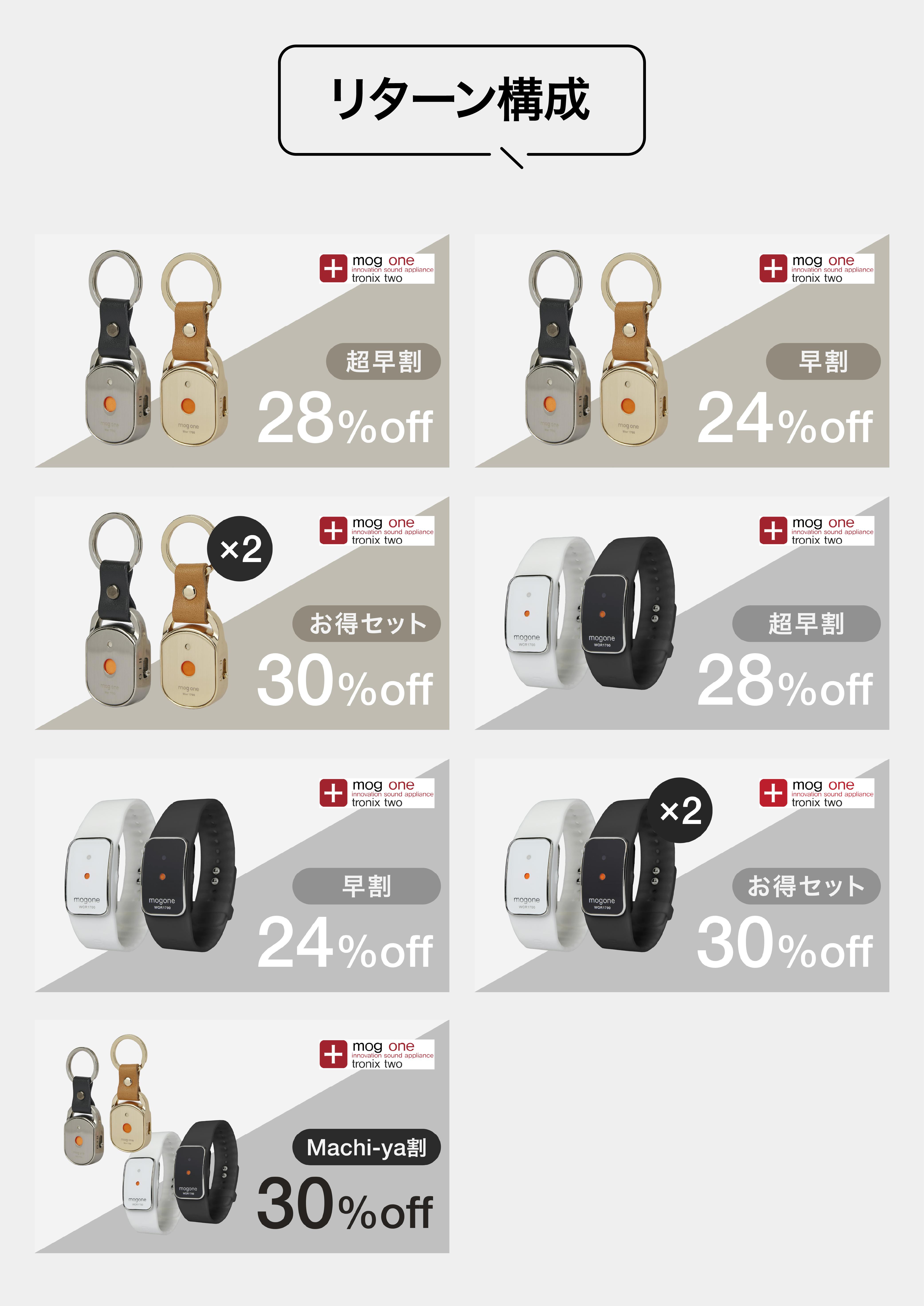 超音波虫除けMOG ONE4個セット