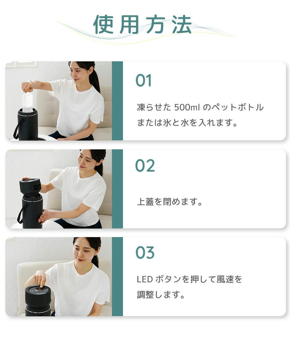 冷媒に電気を使わないエコな冷風機。湿気を出さないドライクーラーVer3