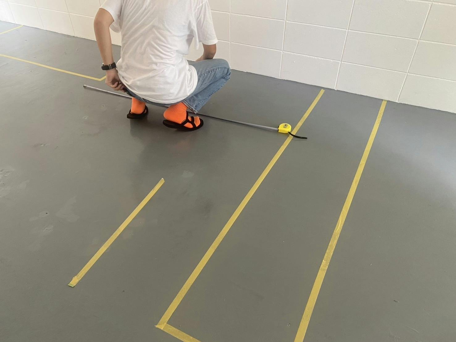 寸法を測ったりああでもないこうでもないを繰り返してます（笑）