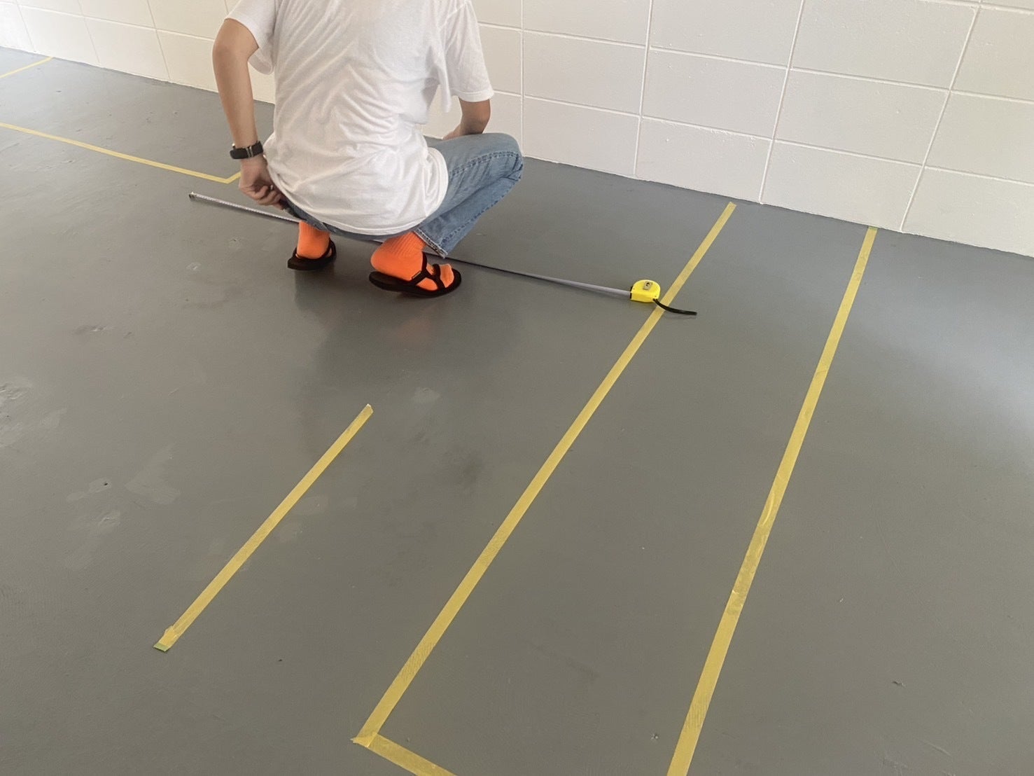 寸法を測ったりああでもないこうでもないを繰り返してます（笑）