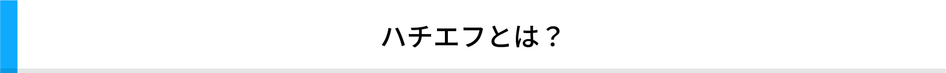 ハチエフとは?