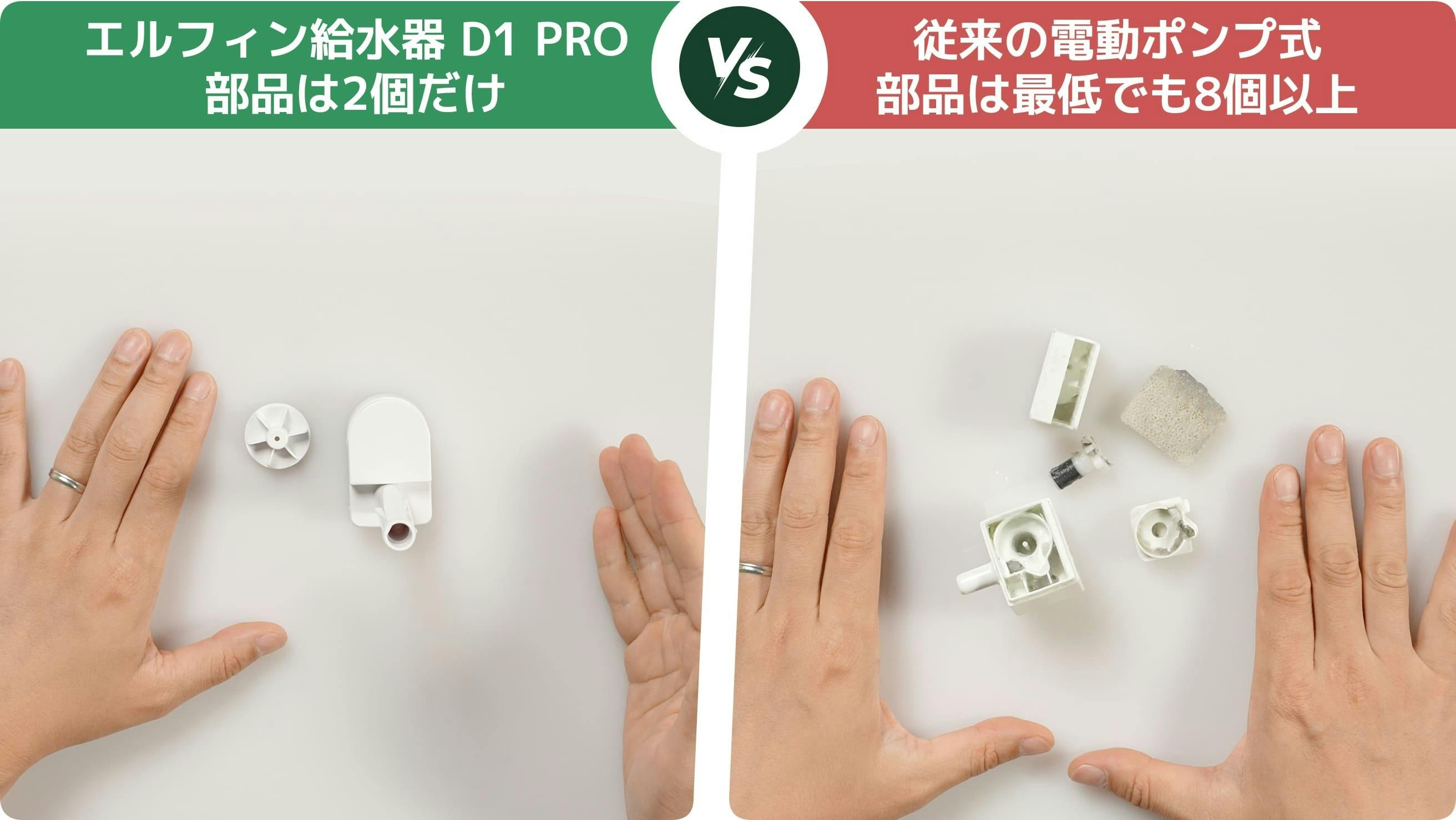 エルフィン給水器D1 Pro - 最初のひと口から一生の健康を守るために