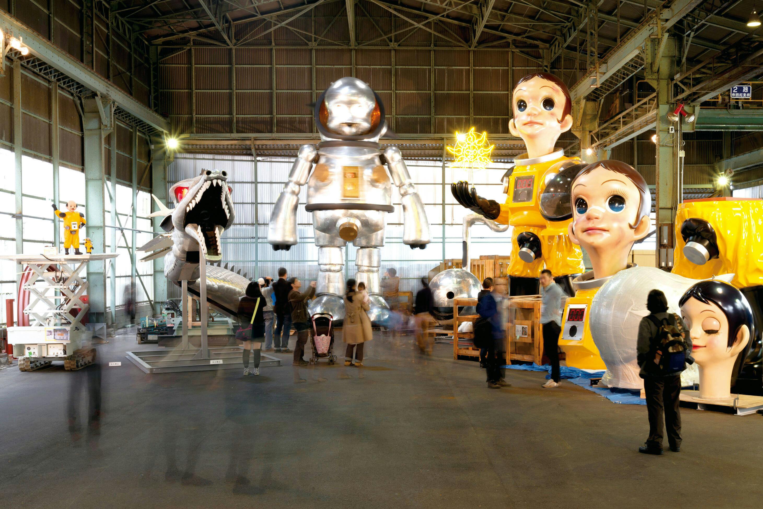 ヤノベケンジ LUCA : THE LANDING - CAMPFIRE (キャンプファイヤー)