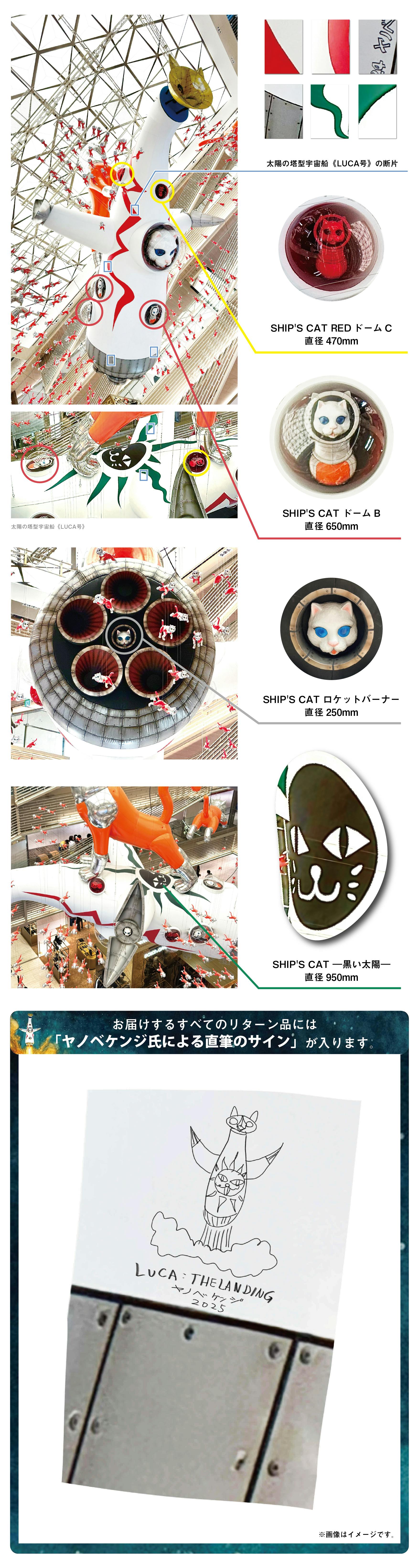 ヤノベケンジ LUCA : THE LANDING - CAMPFIRE (キャンプファイヤー)