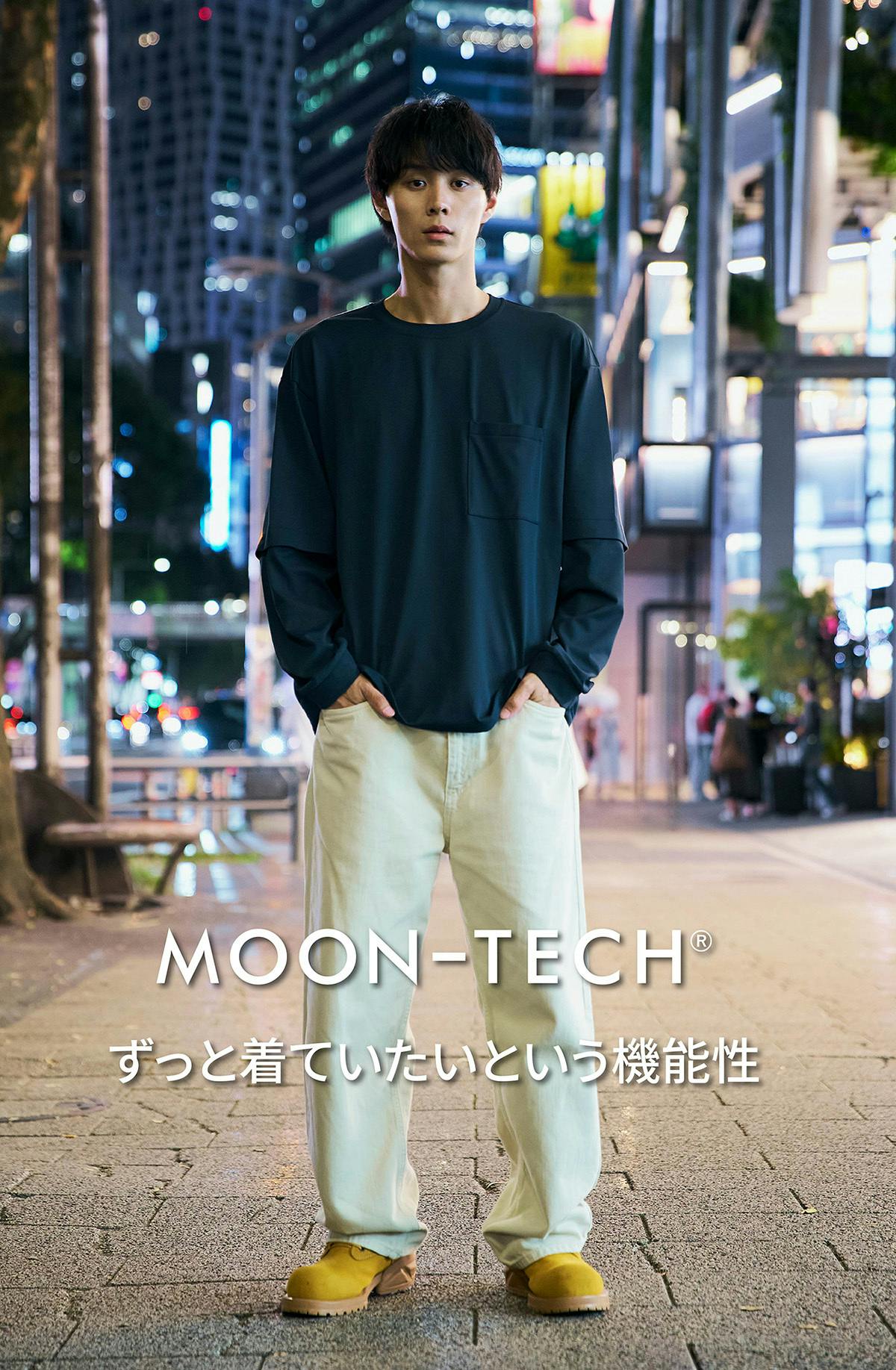 【新品】RE:LORE MOON-TECH 5POCKETS 2WAY TEE 宇宙技術搭載ムーンテック｜無敵の5ポケット2WAY｜Tシャツ