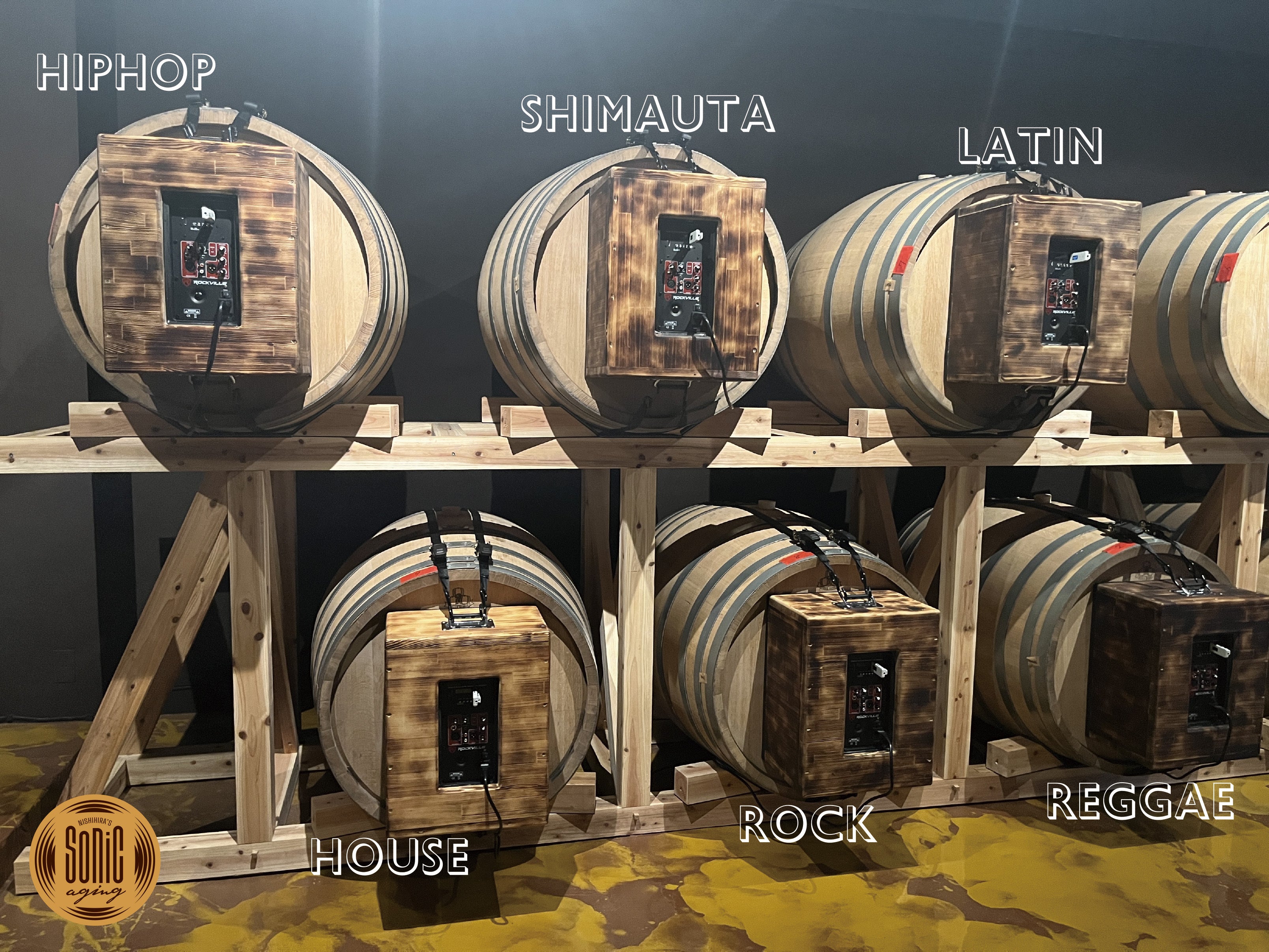 将進酒　【限定刷版】西西弗店　限定　小口染め　4冊　特典付き 6種類のジャンルの音楽を聴かせた熟成酒「Sonic Aging」先行販売