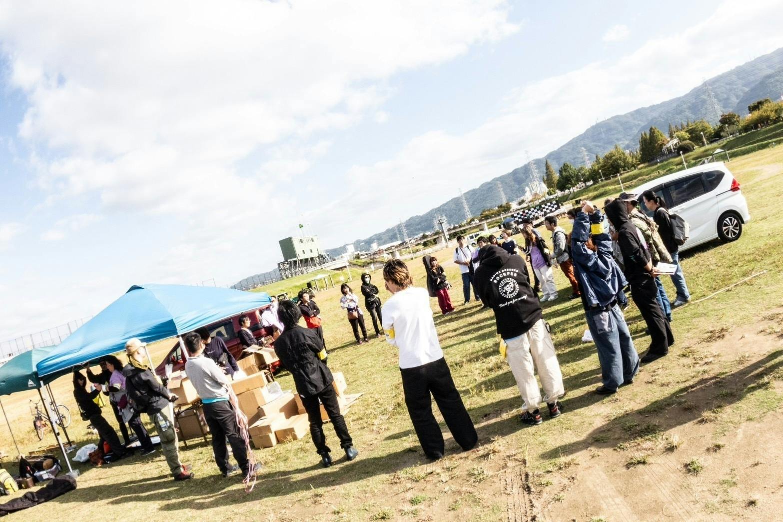 ユメカナエフェス２０２４DAY2　スタッフ顔合わせの様子