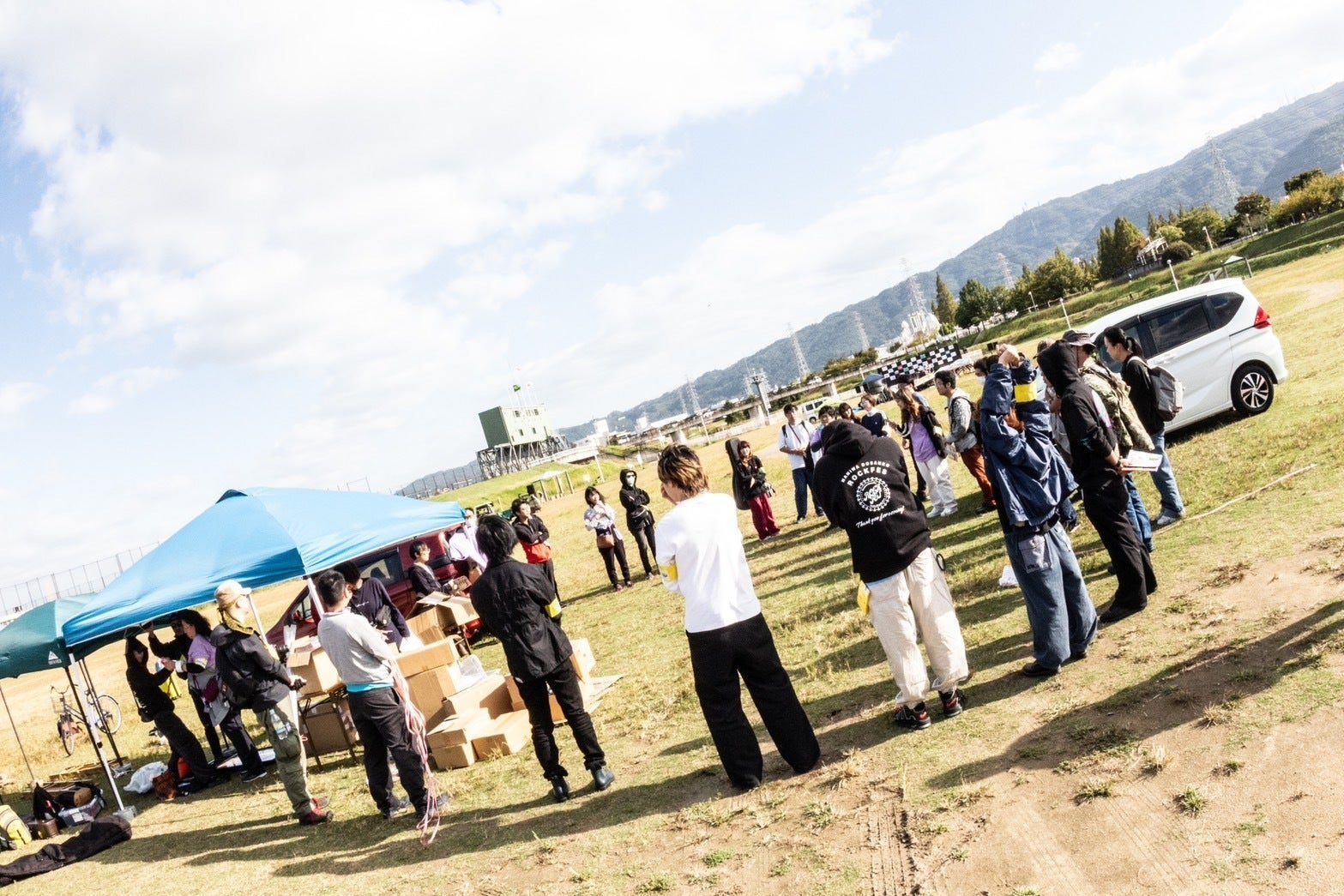 ユメカナエフェス２０２４DAY2　スタッフ顔合わせの様子
