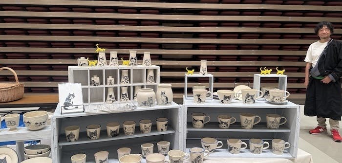 イベント出店の様子（追分公民館）