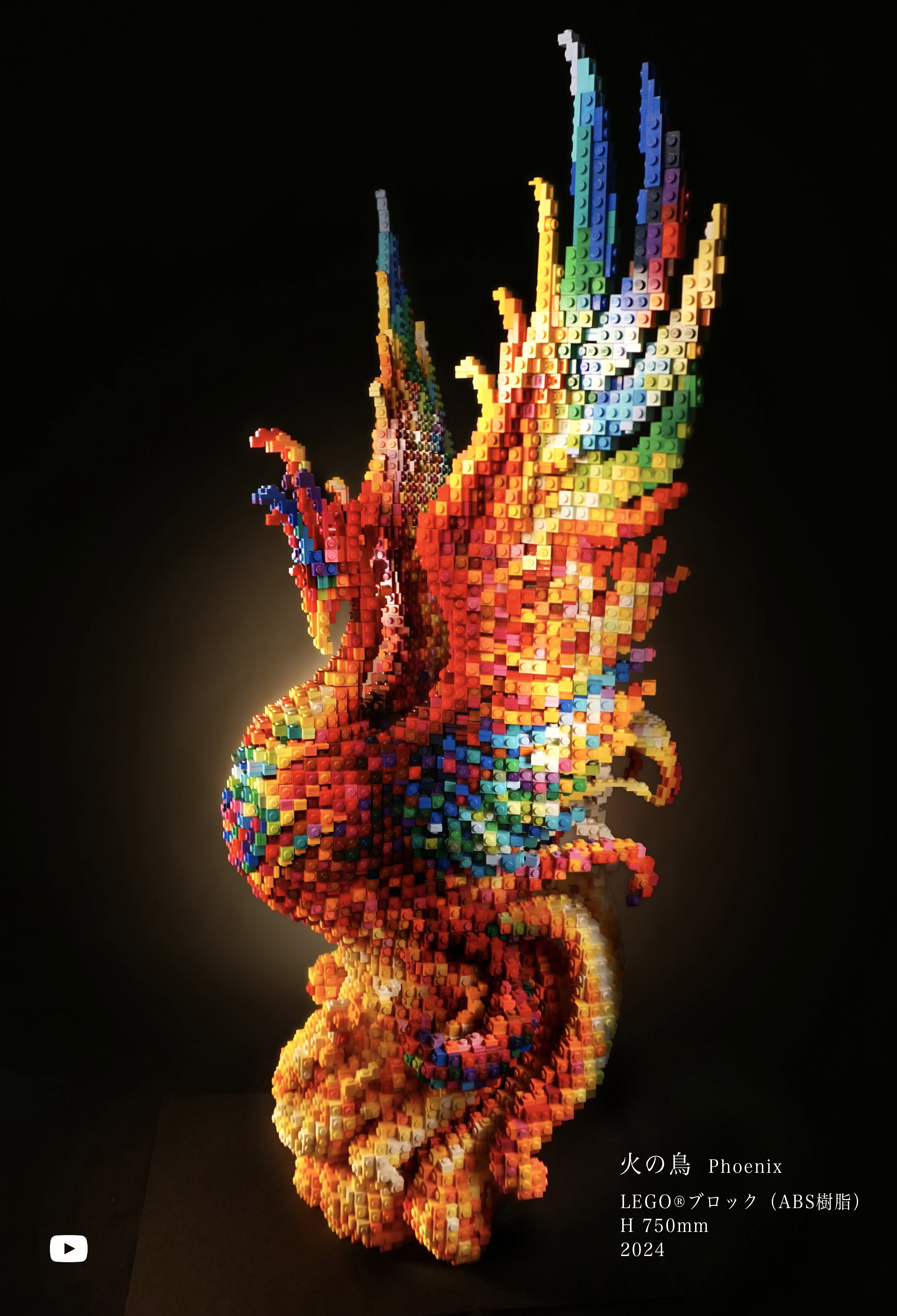 玩具”から“芸術”へ―LEGO︎でつくる立体作品個展を都内ギャラリーで挑戦