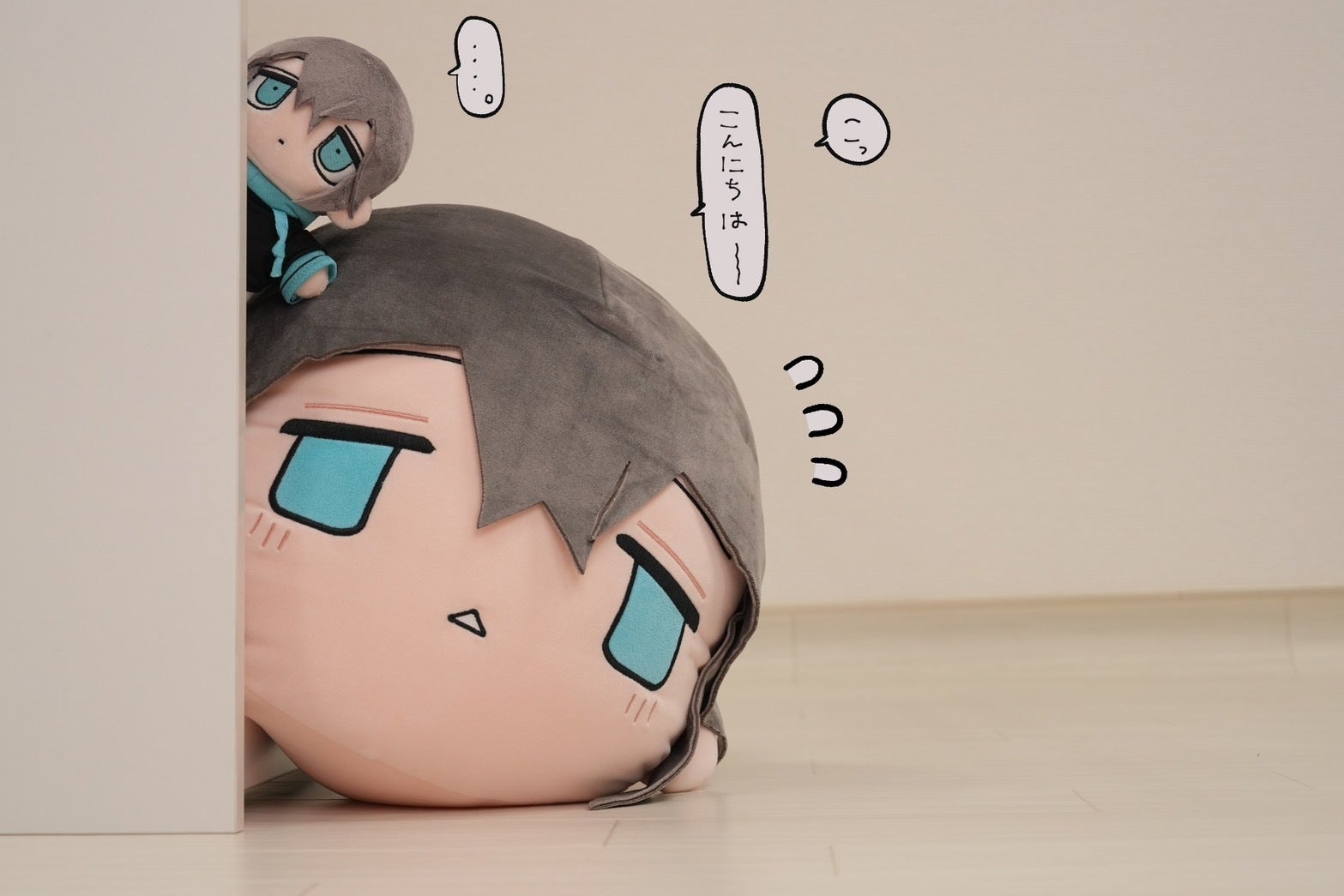 もちもちに依存注意！？いちかちゃんクッション＆ミニぬいぐるみ化