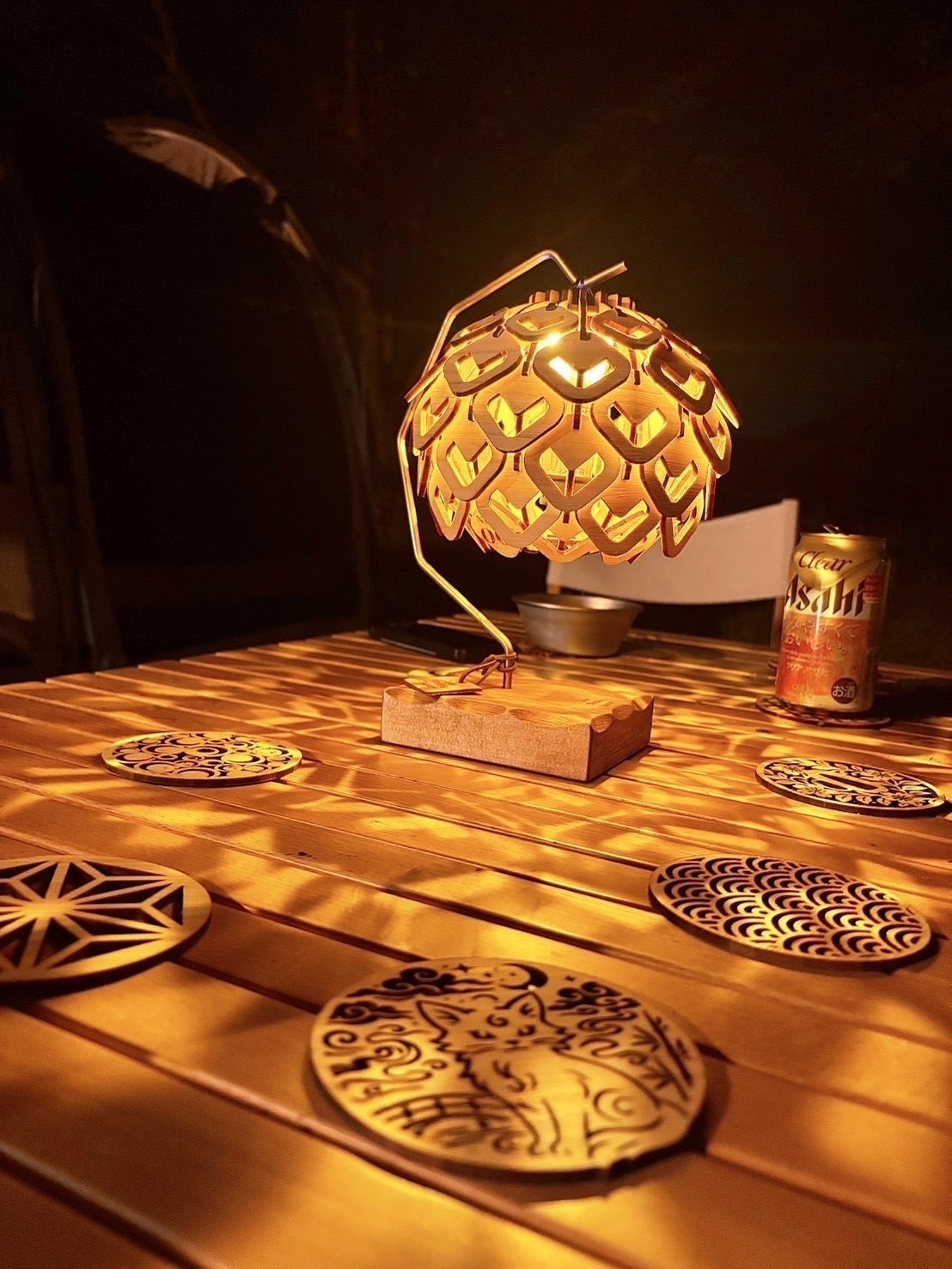 放置竹林の竹で作る手作りランタン「竹ぼっくり」 - CAMPFIRE