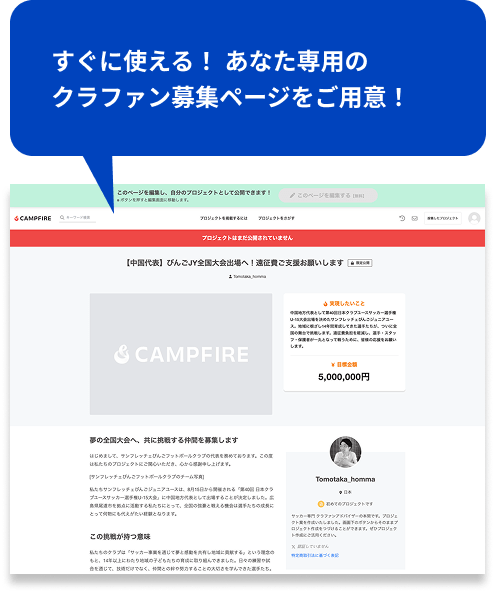 クラウドファンディング企画書イメージ2