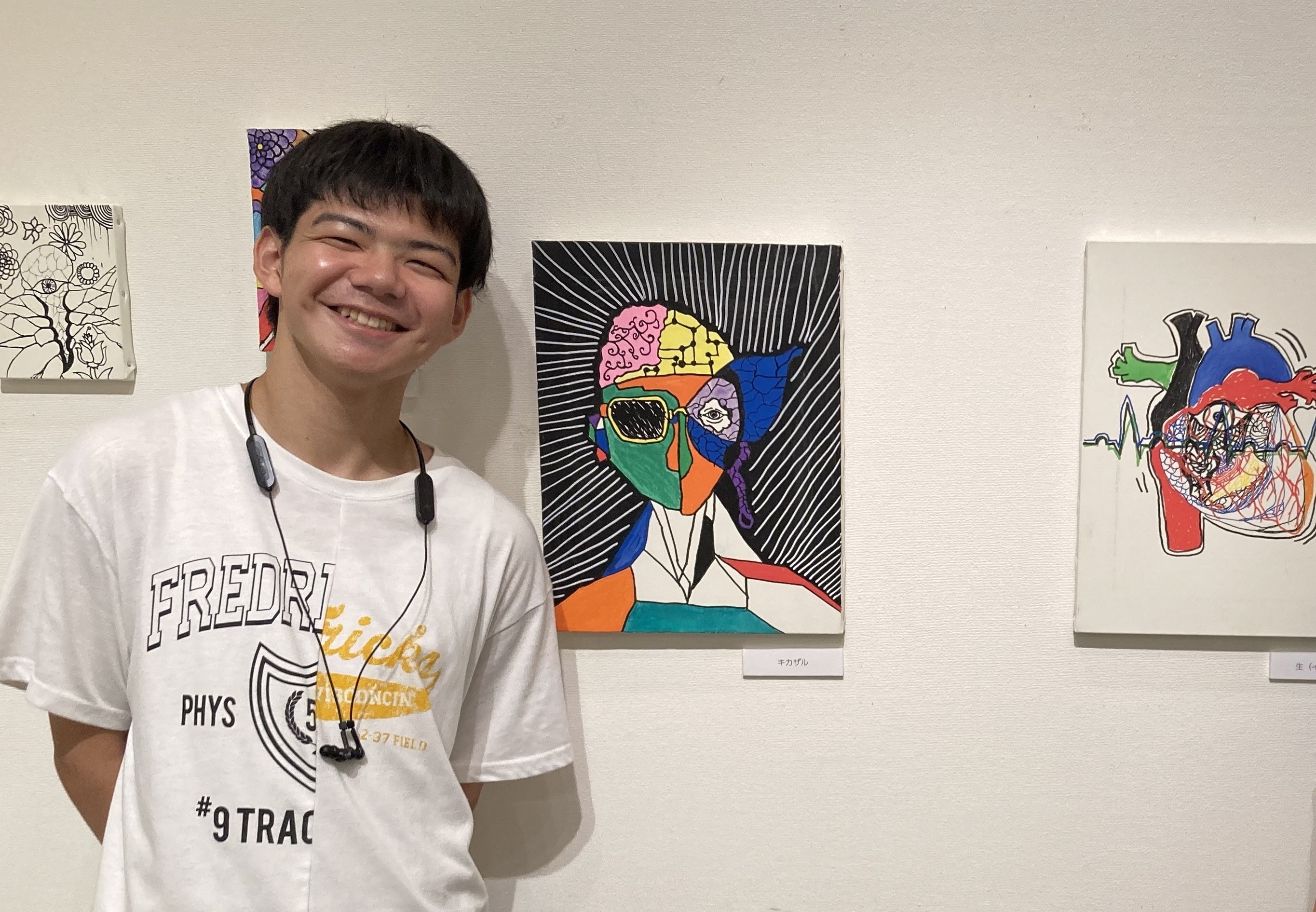 視覚障害をもつ20歳絵師の挑戦！手摺版画で世界観を表現したい