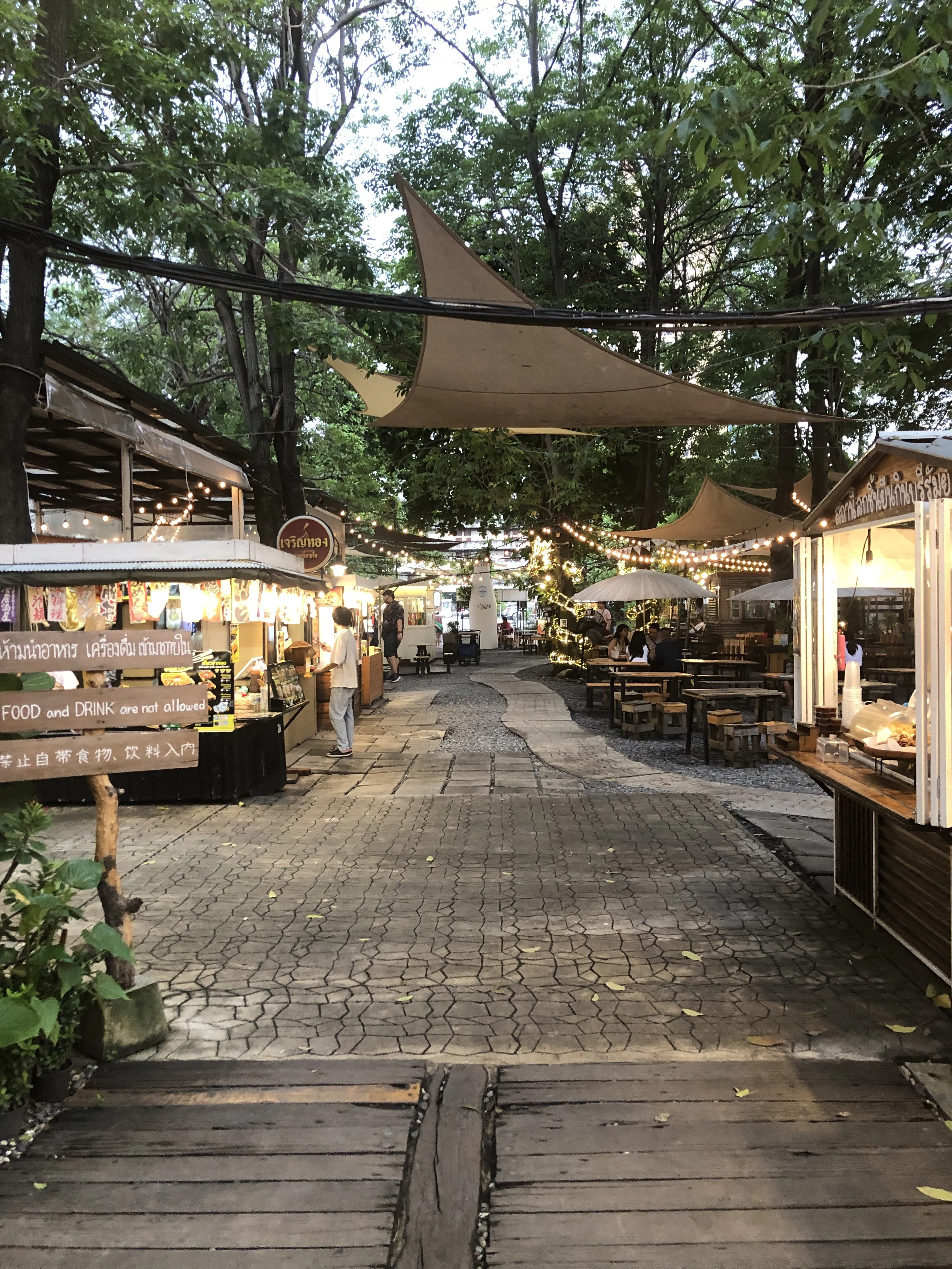 マーケットの風景