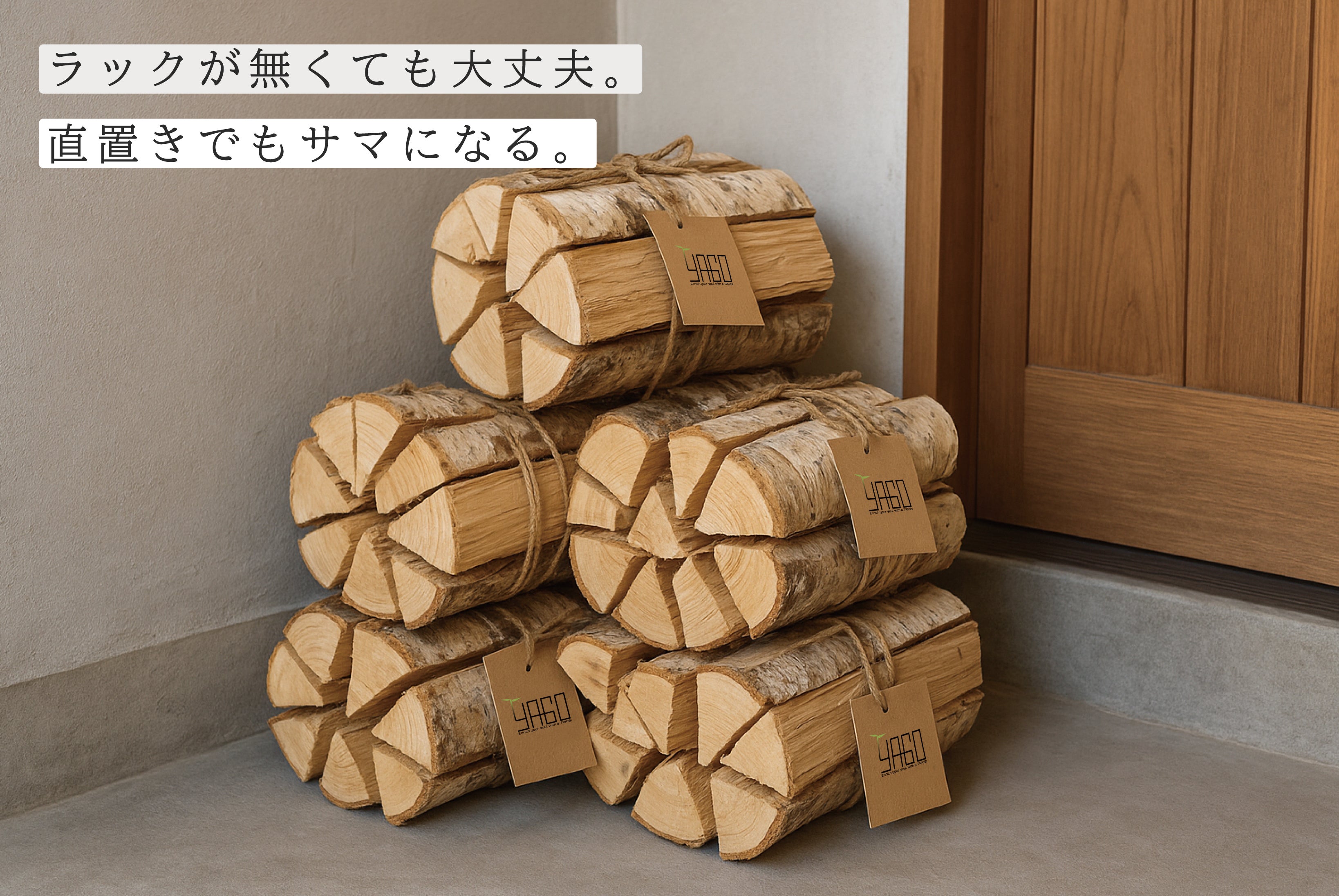 北海道産白樺薪で最高品質な焚き火＆サウナストーブ専用薪「YAGO」を 