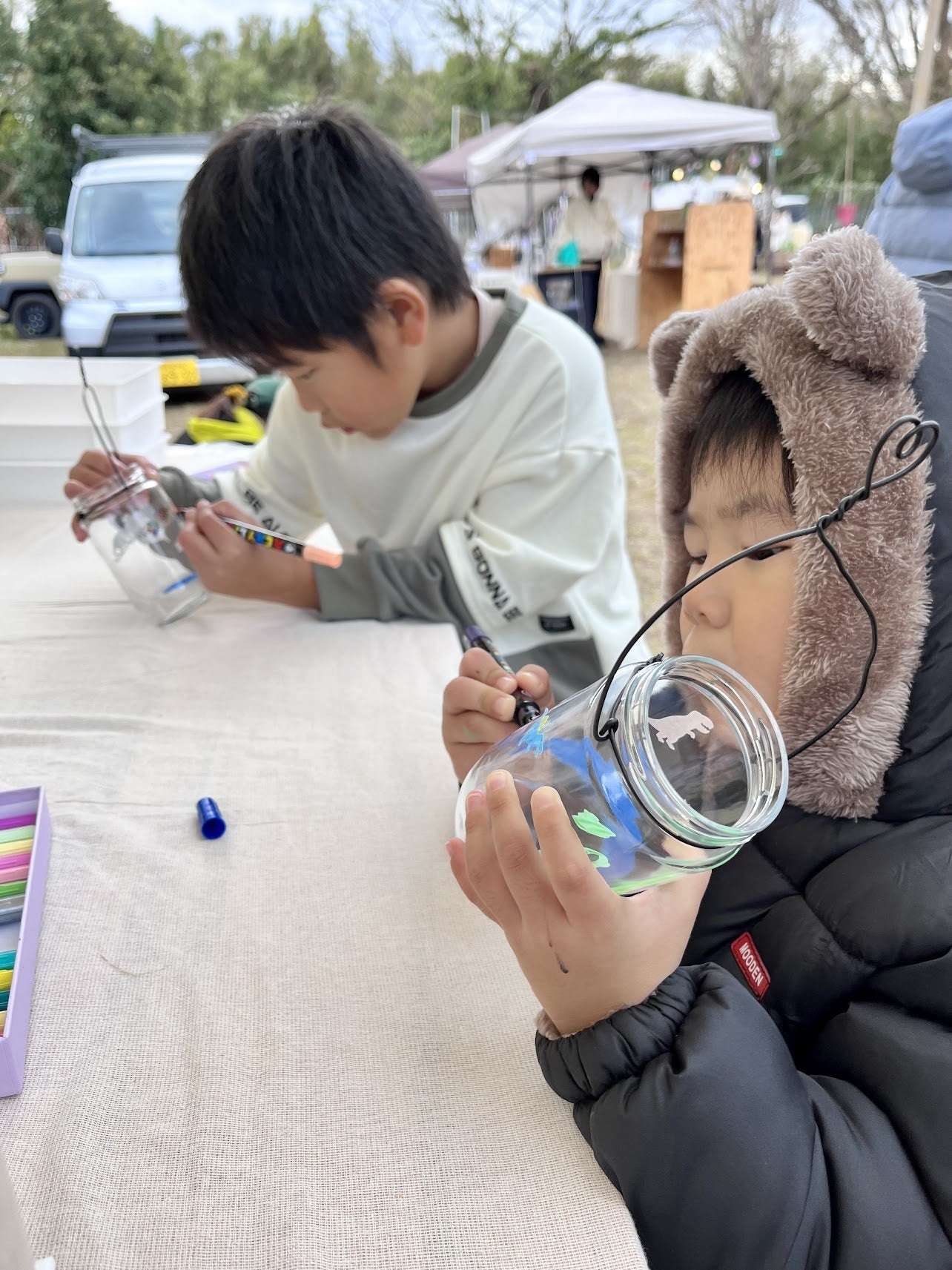 ランタンづくり