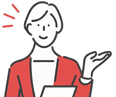 女性のイラスト