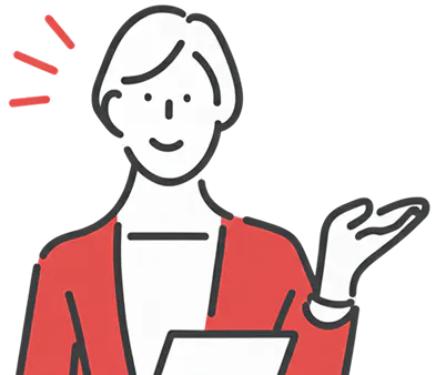 女性のイラスト