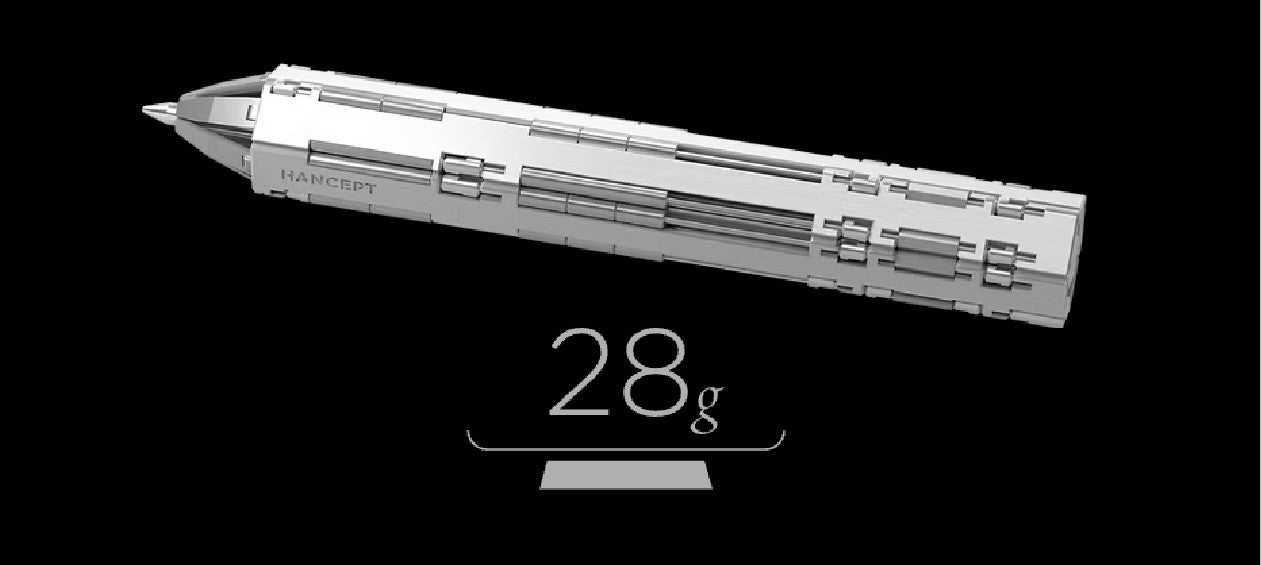 カードサイズの精密フォルダブルペン HANCEPT ZERO MKⅡ - CAMPFIRE