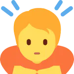 深くお辞儀した人 🙇