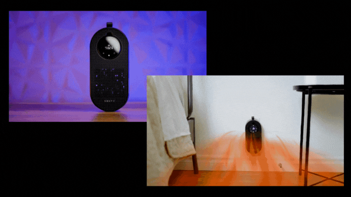 持ち運べる暖かさで暖房革命を。寒い冬にプラグインヒーター CozyPod