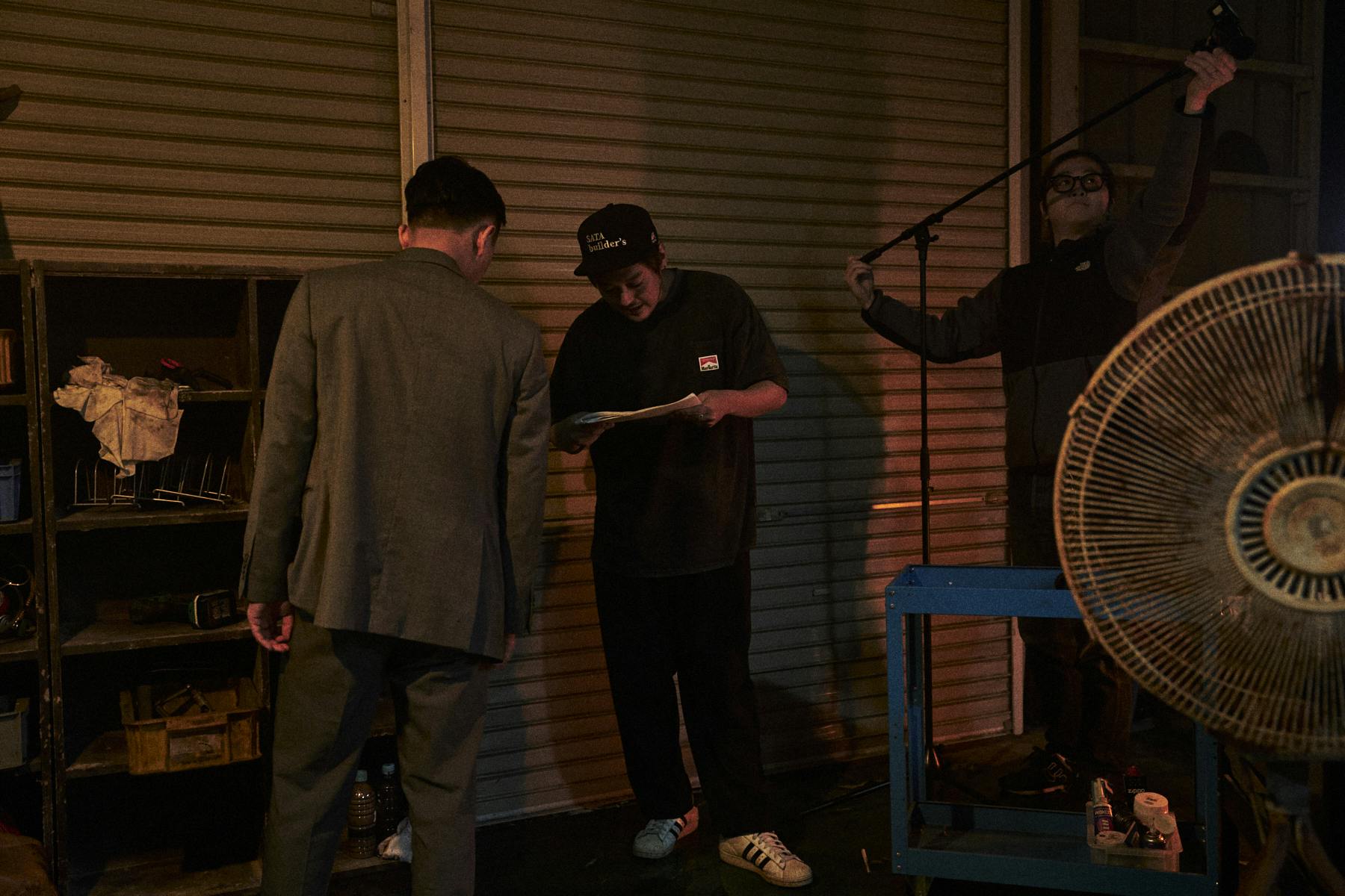 （前作「ENA」撮影風景）