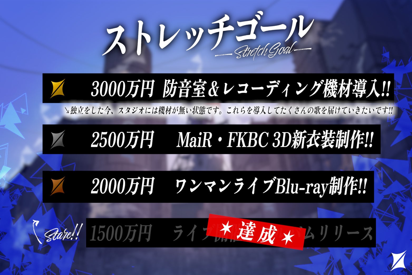 キミと叶えたい！MaiR新体制『ザスター』ワンマンライブ&アルバム