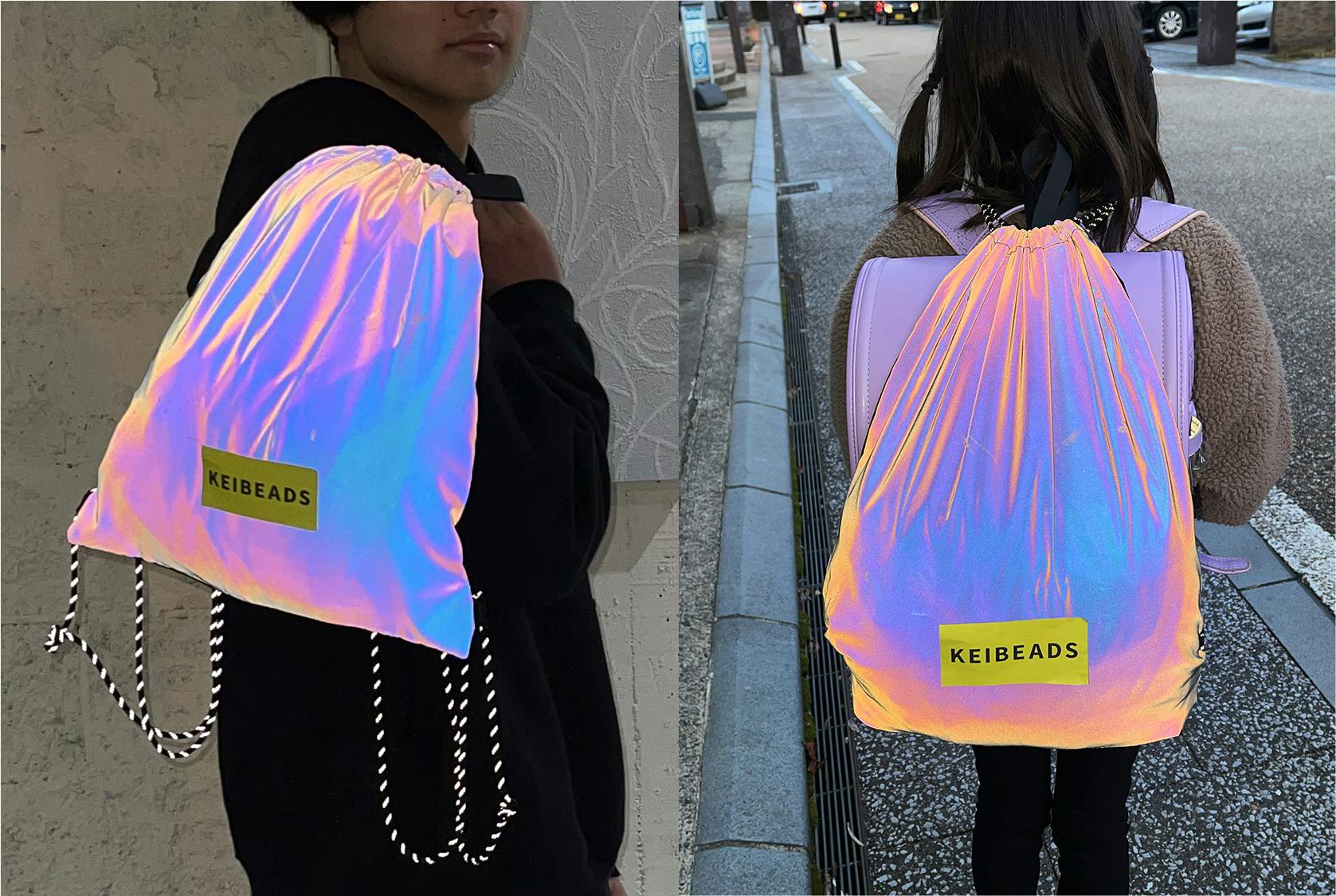 暗い夜道でも安心感を！新色シルバー反射＆再販オーロラ反射の