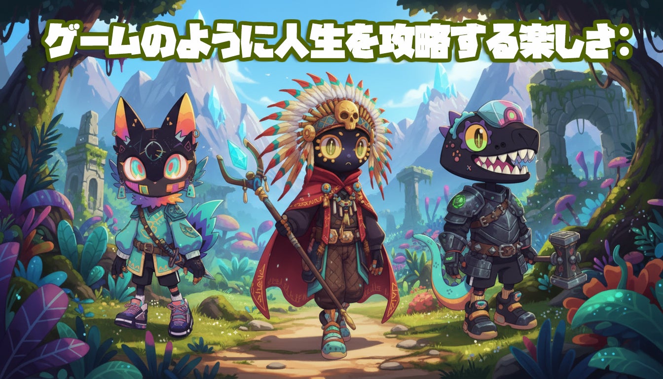 ゲームのように人生を攻略する楽しさ