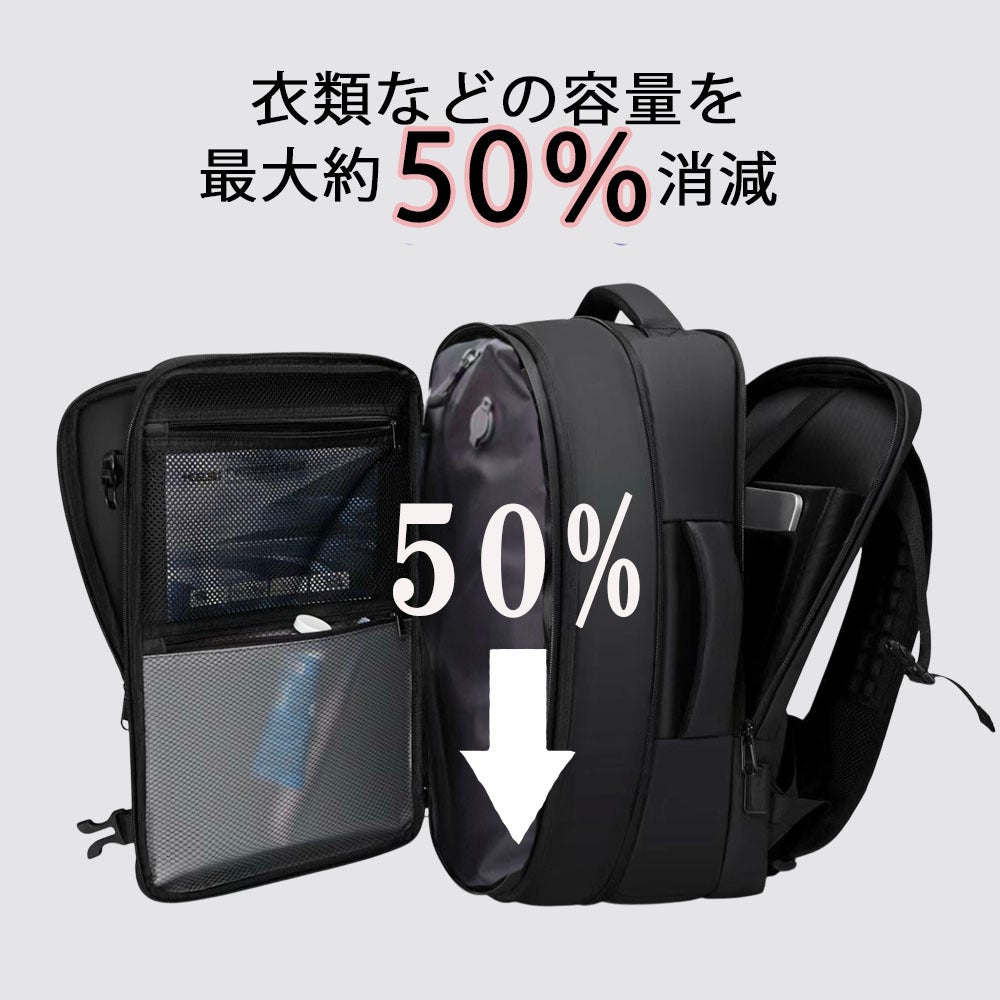 出張も日常もこれ一つ。拡張・圧縮対応の都市型ビジネスバッグ【EASY