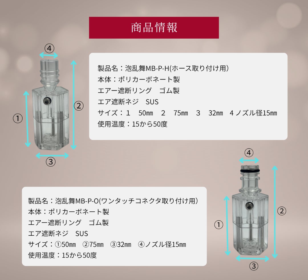 高性能なのにお手頃価格！新時代のマイクロバブル発生器を広めたい